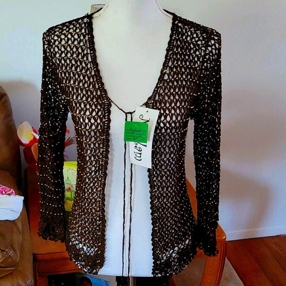 Beaded Sweater - Picture 1 of 5